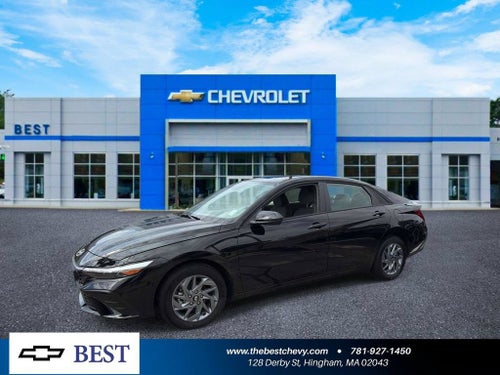 2026 Hyundai Elantra Hybrid Blue