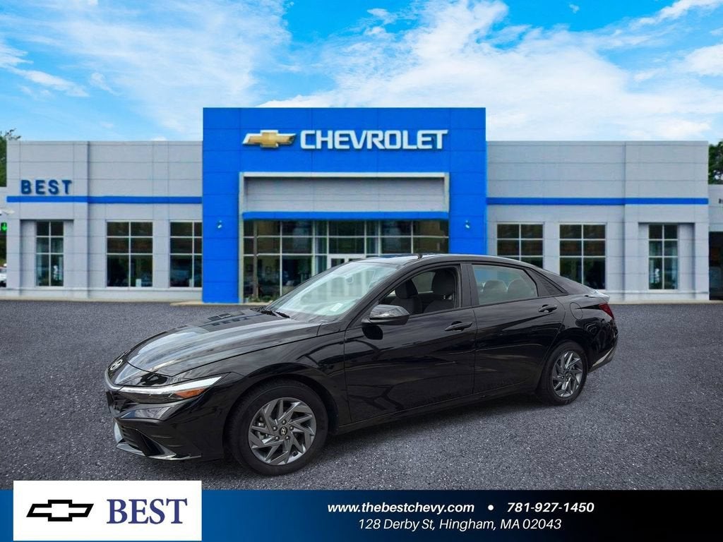 2026 Hyundai Elantra Hybrid Blue