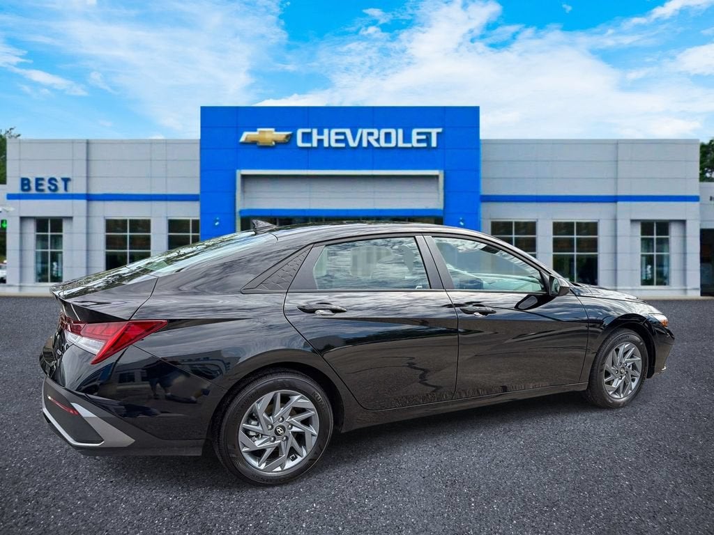 2026 Hyundai Elantra Hybrid Blue