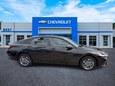 2026 Hyundai Elantra Hybrid Blue