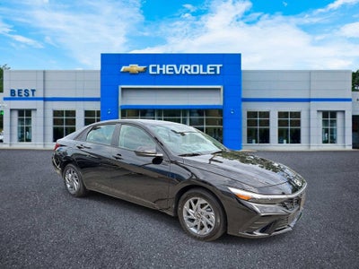 2026 Hyundai Elantra Hybrid Blue