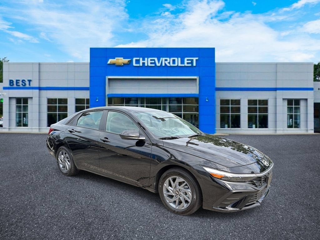 2026 Hyundai Elantra Hybrid Blue